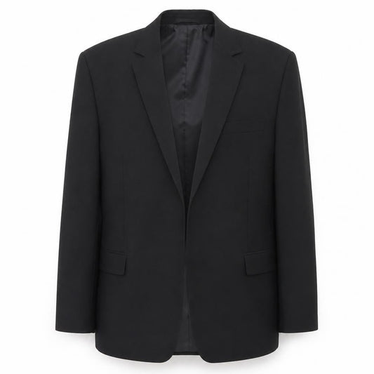 Burton Mens Black  Polyester Jacket Blazer Size 40