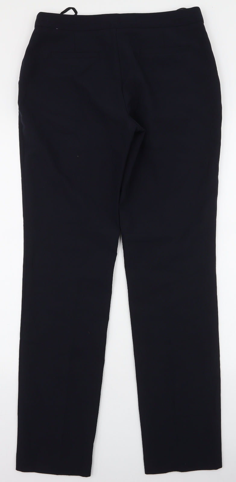 Atmosphere Womens Blue  Polyester Dress Pants Trousers Size 8 L32 in Slim Zip