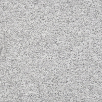 Pull&Bear Womens Grey Crew Neck  Polyester Pullover Jumper Size M