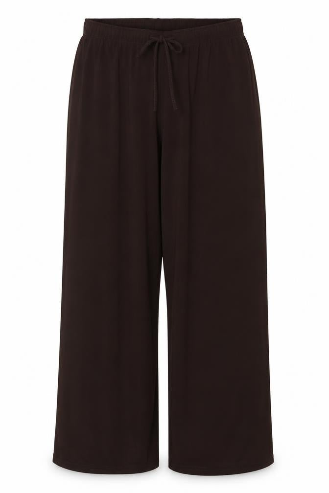 Preworn Womens Black  Polyester Trousers  Size M L31 in Regular Tie