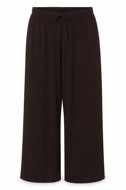 Preworn Womens Black  Polyester Trousers  Size M L31 in Regular Tie