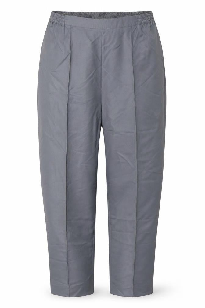 Amber Womens Grey  Polyester Trousers  Size 16 L27 in Regular