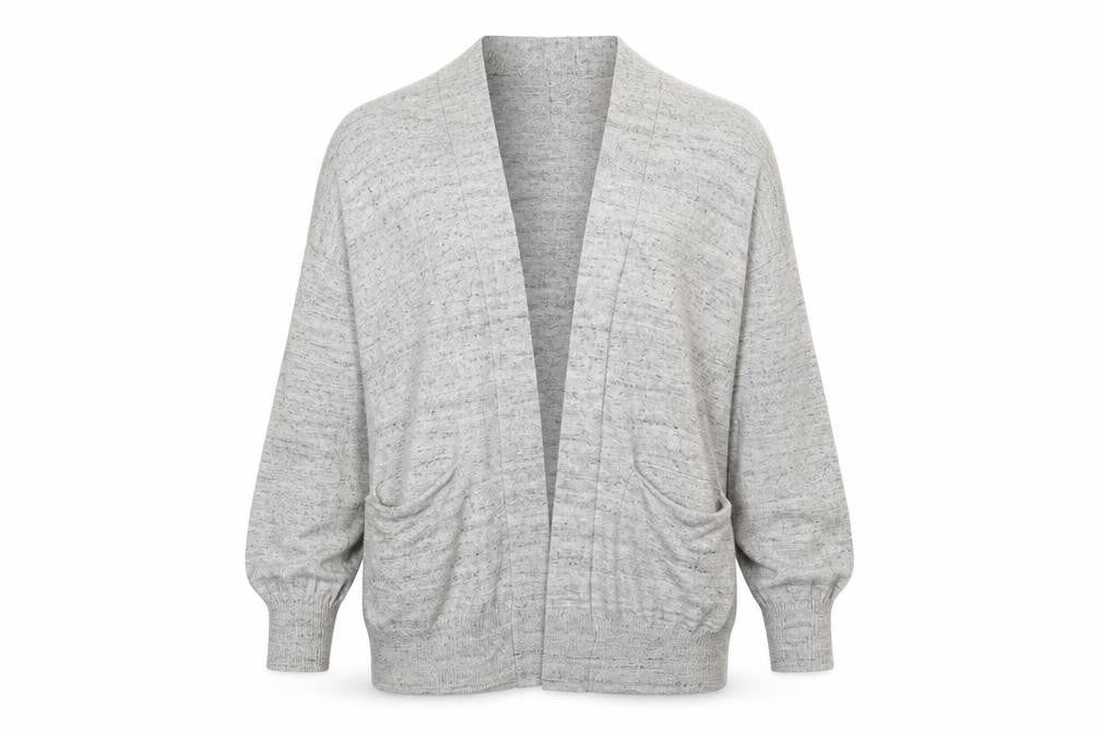 Primark Womens Brown V-Neck  Polyester Cardigan Jumper Size 10