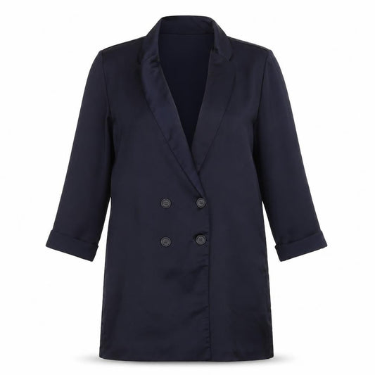 Atmosphere Womens Blue   Jacket  Size 12  Button