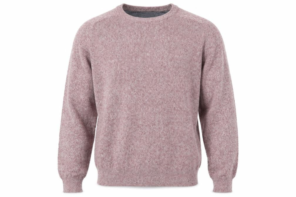 Burton Mens Pink Round Neck  Cotton Pullover Jumper Size M