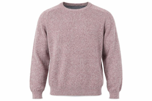 Burton Mens Pink Round Neck  Cotton Pullover Jumper Size M