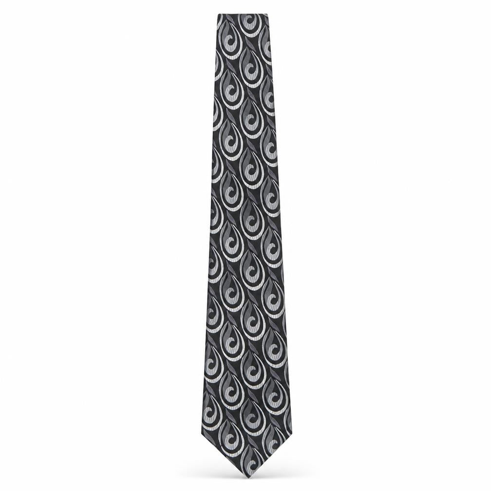 Knightsbridge Mens Multicoloured Paisley Silk Pointed Tie One Size