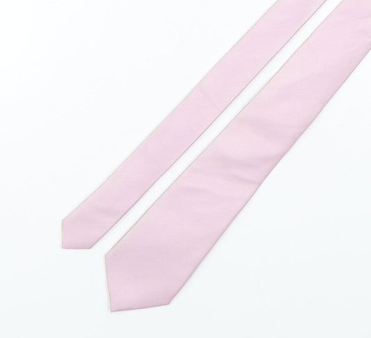 Blazer  Mens Pink Striped Silk Pointed Tie One Size