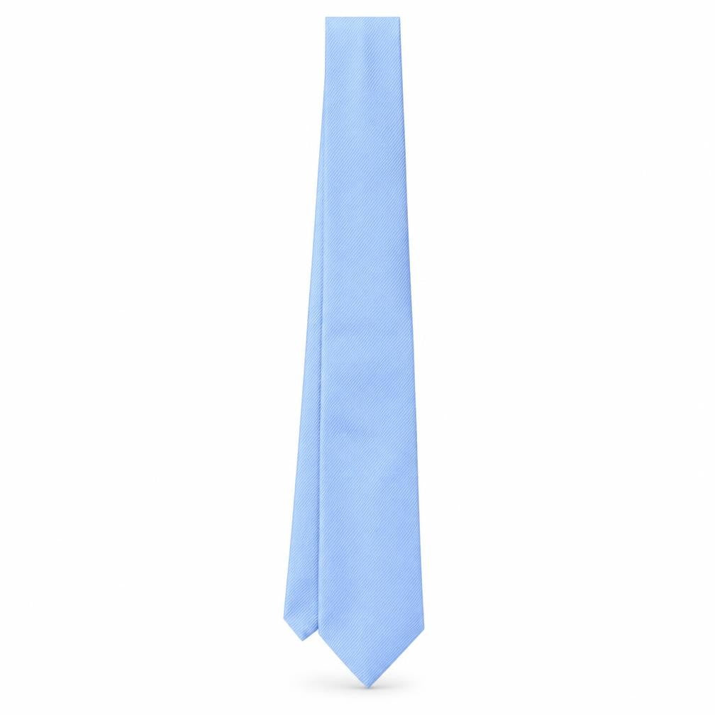 Marks & Spencer Mens Blue  Polyester Pointed Tie One Size
