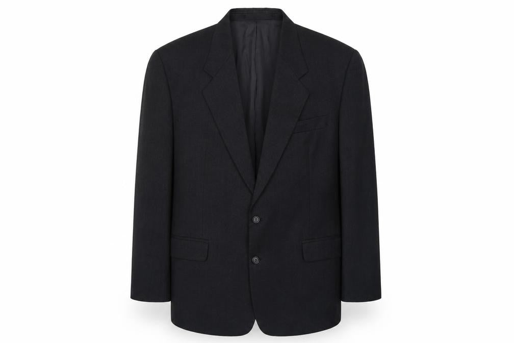 Burton Mens Grey  Wool Jacket Suit Jacket Size 44