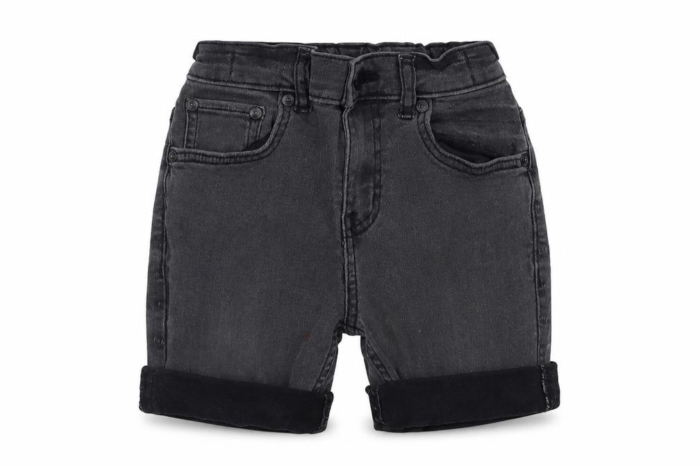 TU Boys Grey  Cotton Bermuda Shorts Size 7 Years  Regular Buckle