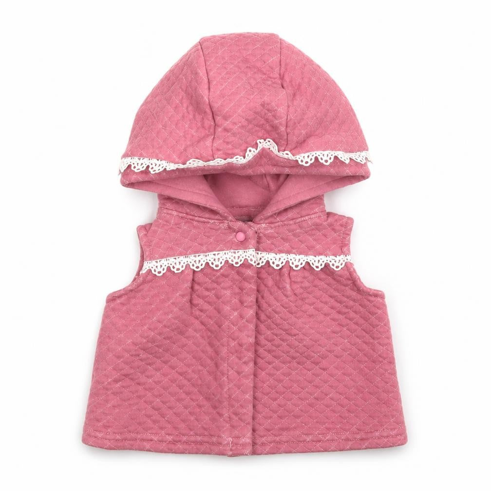 Catherine Malandrino Girls Pink  100% Cotton Cardigan Jumper Size 6-9 Months  Button