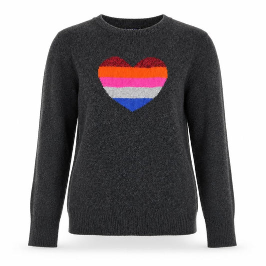 Gap Girls Grey Crew Neck  Cotton Pullover Jumper Size M   - 165 cm