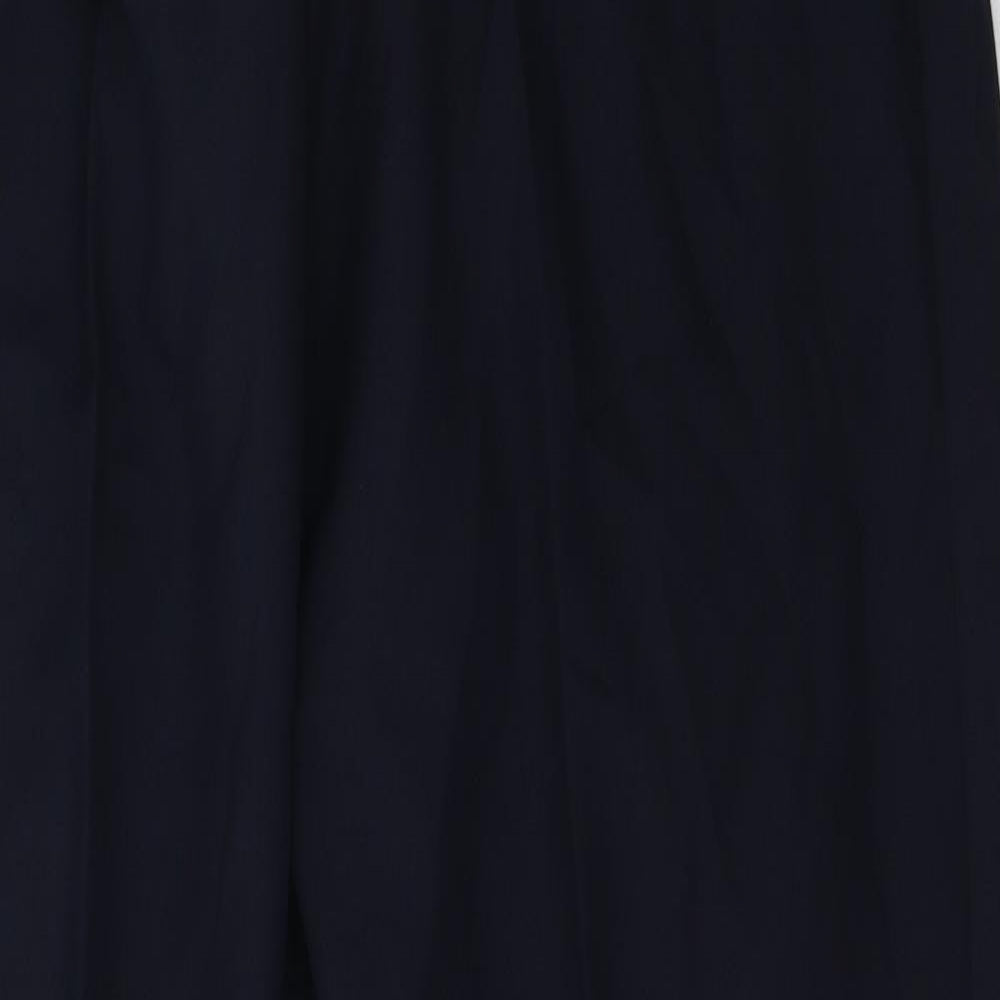Bodywise Womens Blue  Polyester Trousers  Size 18 L30 in Regular
