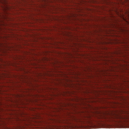 Preloved Divided by H&M Womens Red  Acrylic Basic Blouse Size 12 V-Neck - Label
