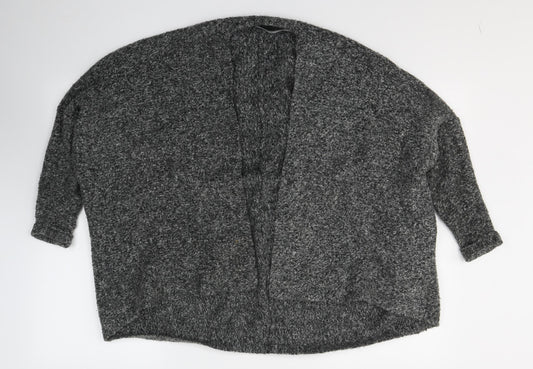Atmosphere Womens Grey V-Neck  Acrylic Cardigan Jumper Size 8