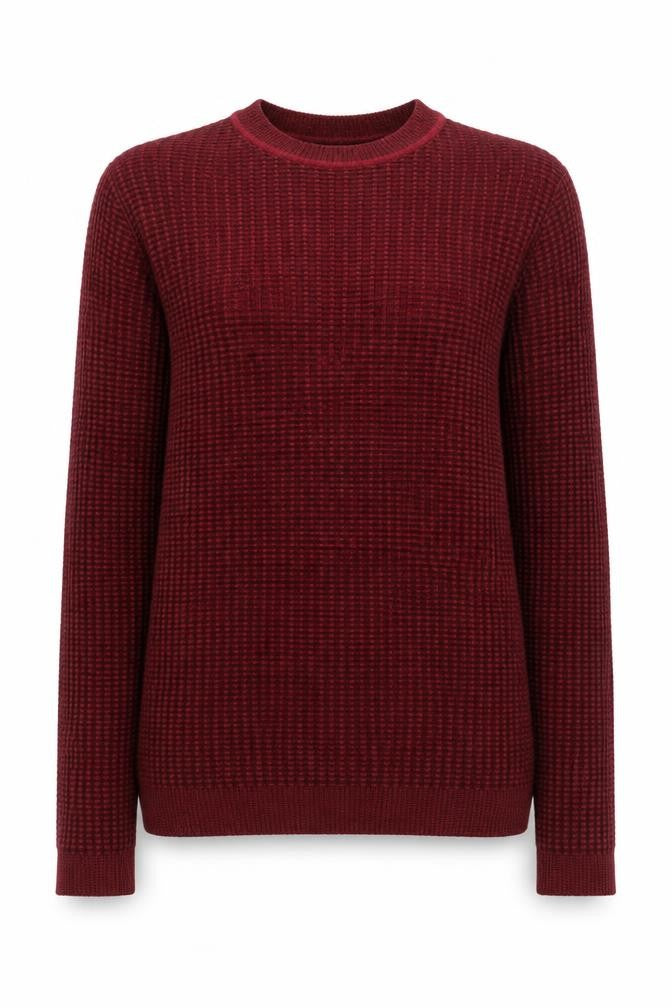 River Island Womens Red Round Neck  Acrylic Pullover Jumper Size 4
