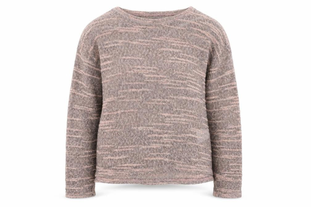 New Look Womens Pink Round Neck  Polyester Pullover Jumper Size 8