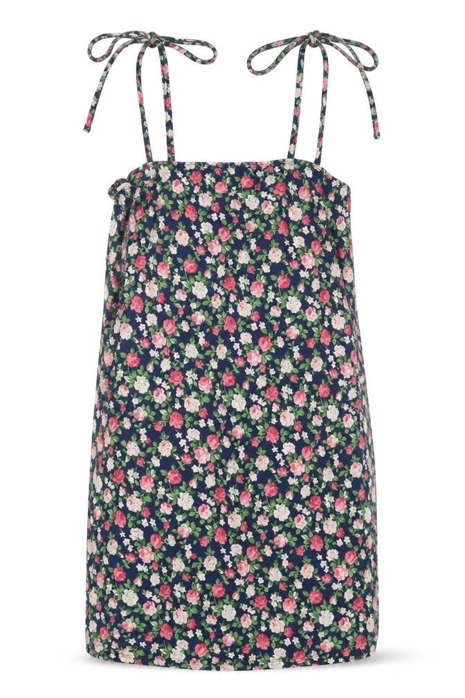 SHEIN Womens Multicoloured Floral Polyester Camisole Tank Size XS Square Neck - Tie Straps