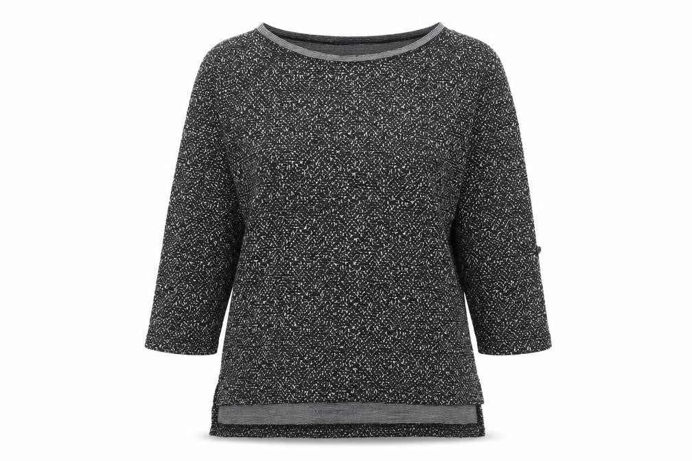 Papaya Womens Grey Round Neck  Polyester Pullover Jumper Size 10