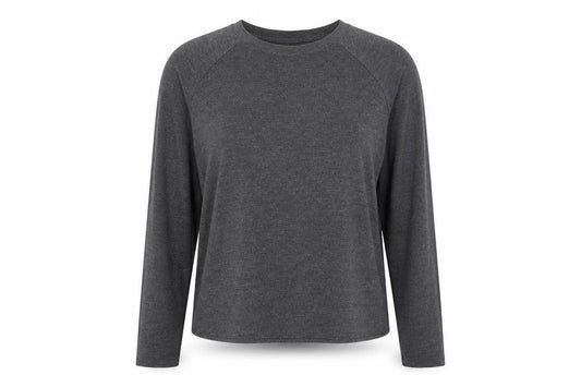 ASOS Womens Grey Crew Neck  Polyester Pullover Jumper Size 12
