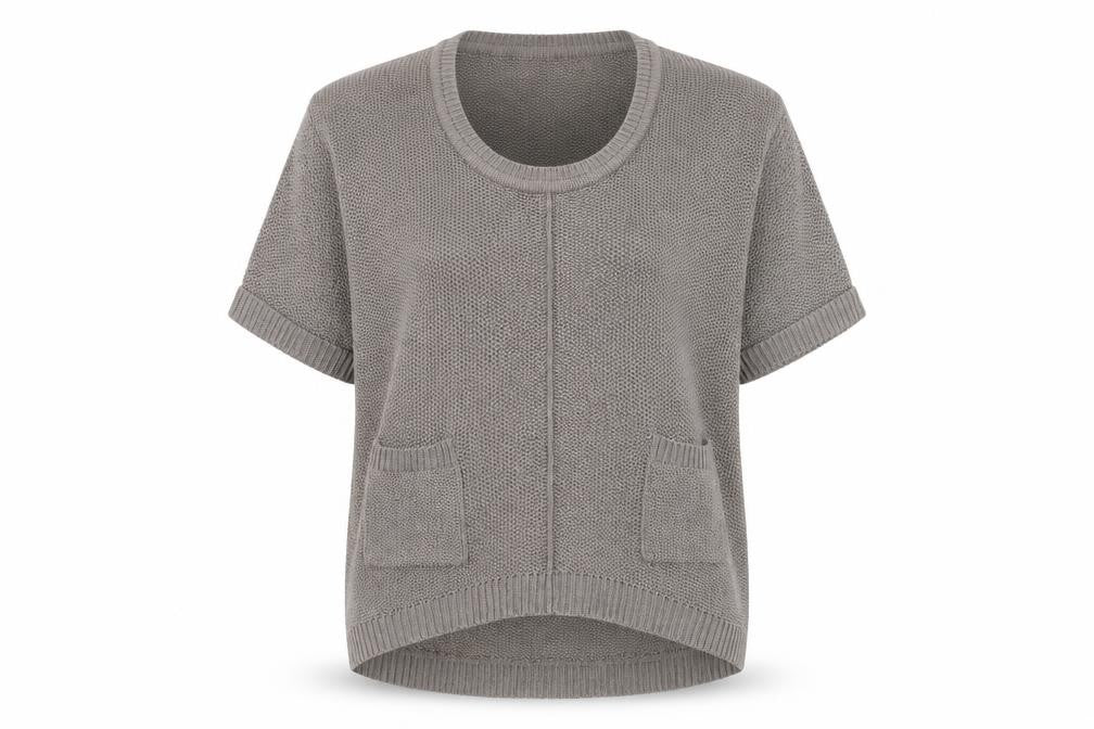 River Island Womens Brown Scoop Neck  Acrylic Pullover Jumper Size 12