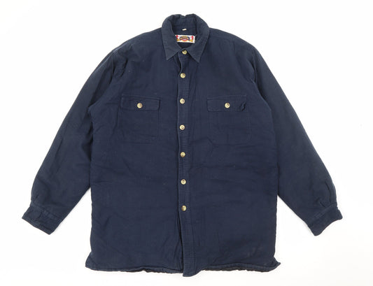 Red Ridge Mens Blue   Jacket  Size M  Button
