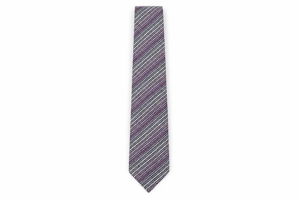 Autograph Mens Multicoloured Polka Dot Silk Pointed Tie One Size