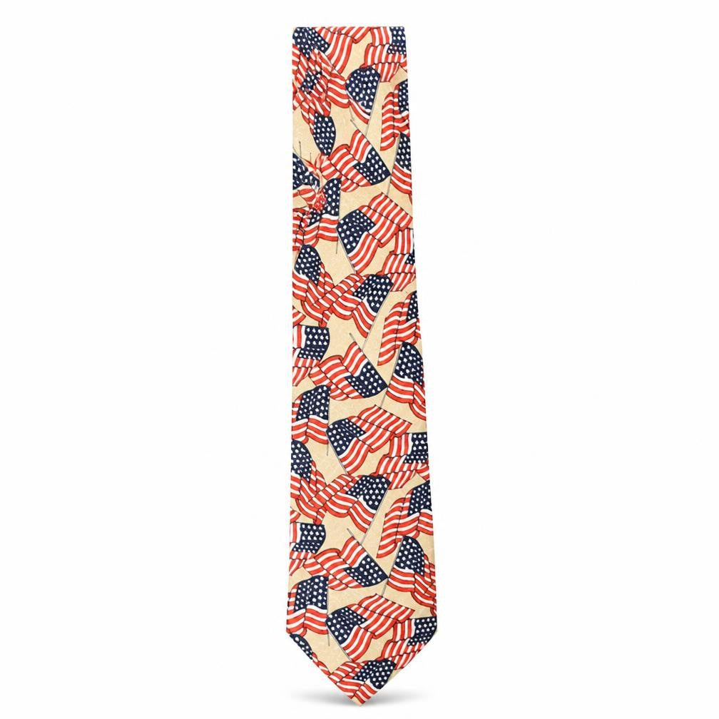 A.Rogers Mens Multicoloured Striped Polyester Pointed Tie One Size - USA