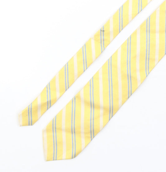 Jos. A. Bank Mens Multicoloured Striped Cotton Pointed Tie One Size