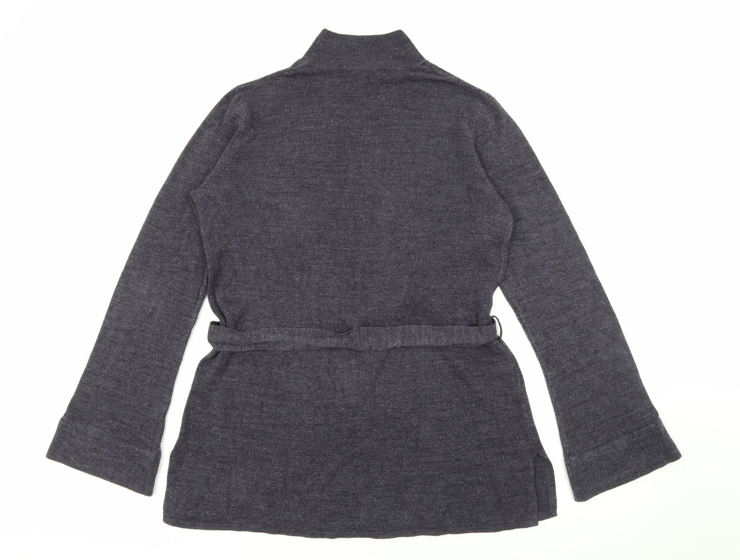 George Womens Purple High Neck  Acrylic Pullover Jumper Size 12