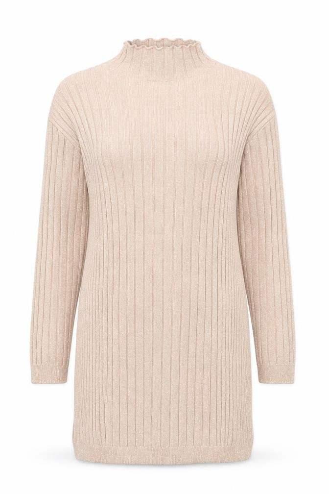 Atmosphere Womens Pink Mock Neck  Viscose Pullover Jumper Size 6