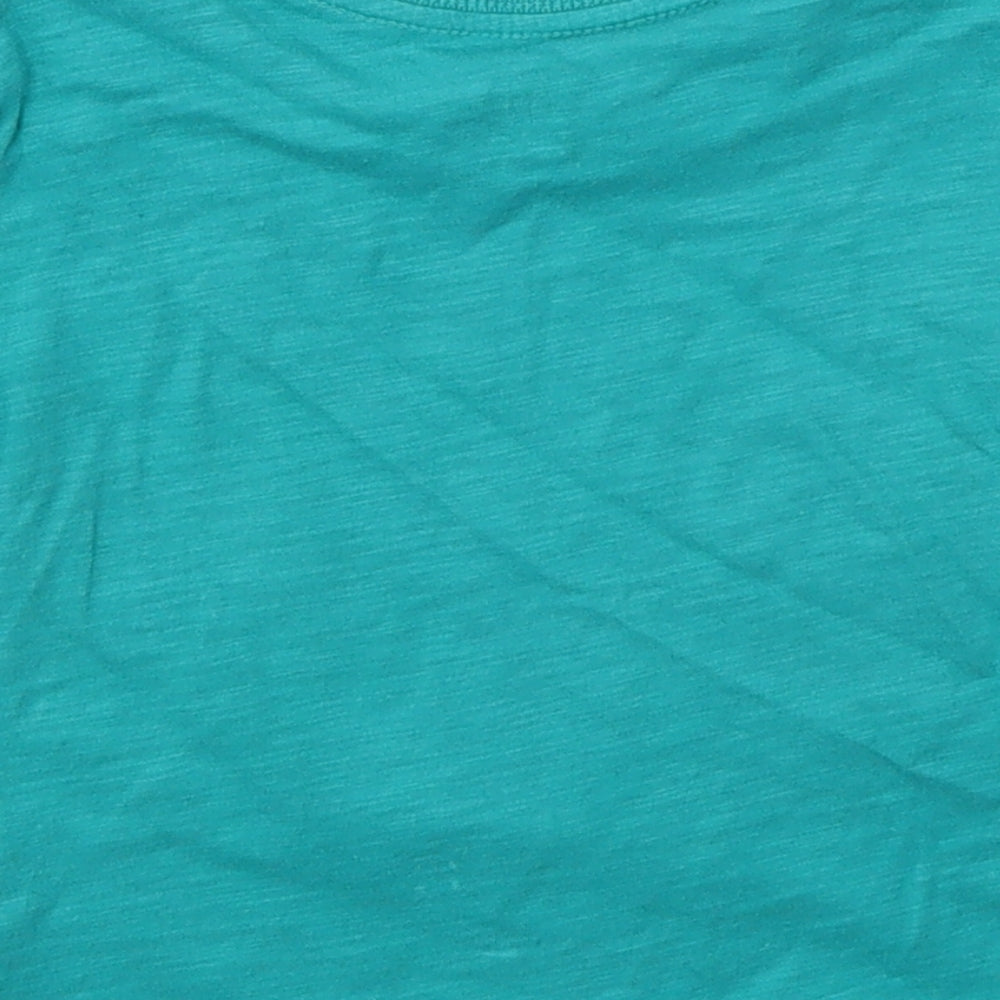 Gap Baby Blue  Cotton Pullover T-Shirt Size 12-18 Months Round Neck Pullover