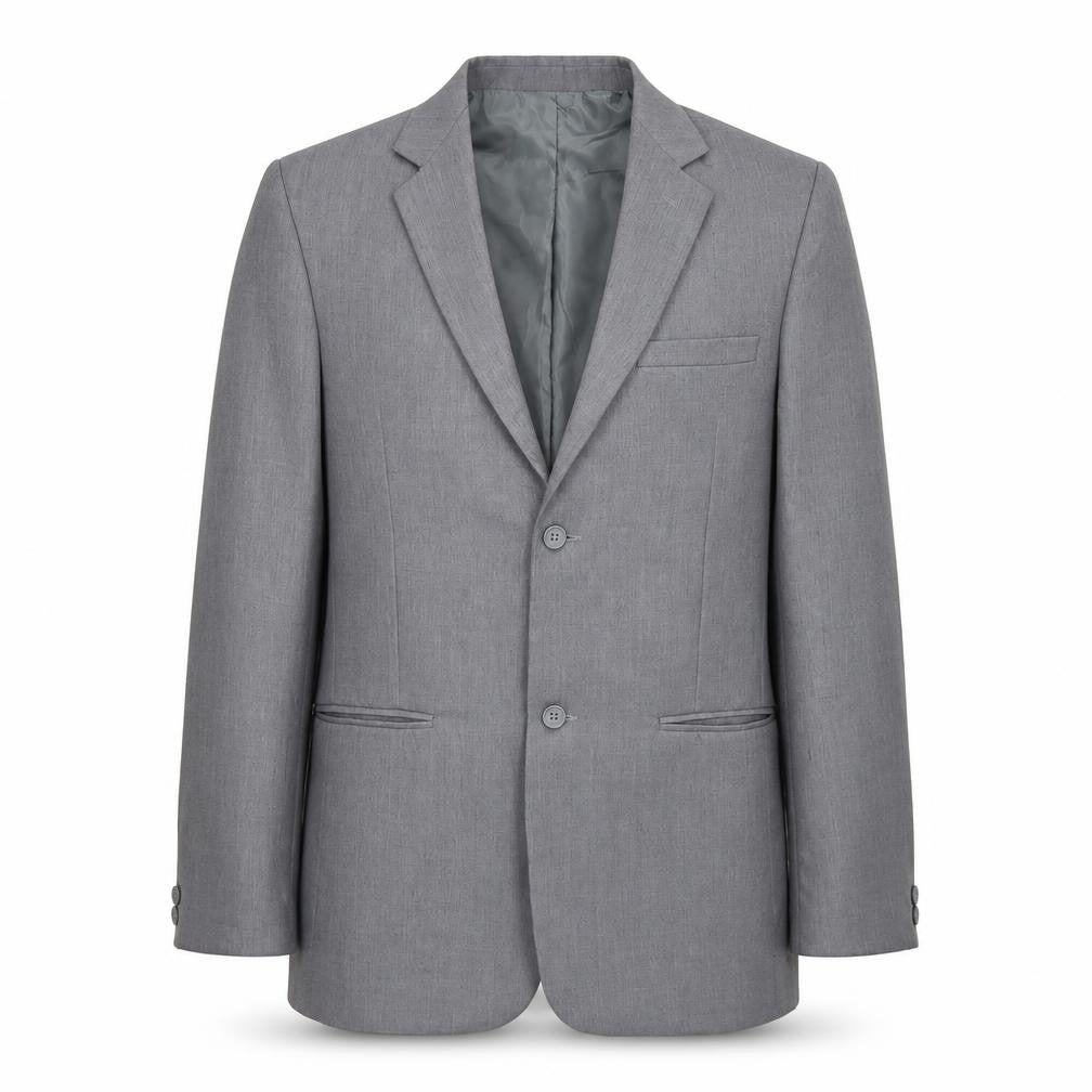 Romario Mens Grey  Polyester Jacket Blazer Size 34