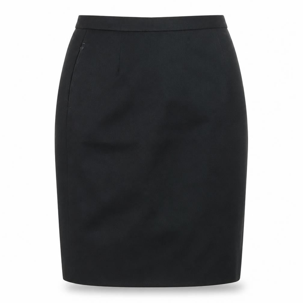 Wallace Womens Green  Polyester Straight & Pencil Skirt Size 28 in   Button
