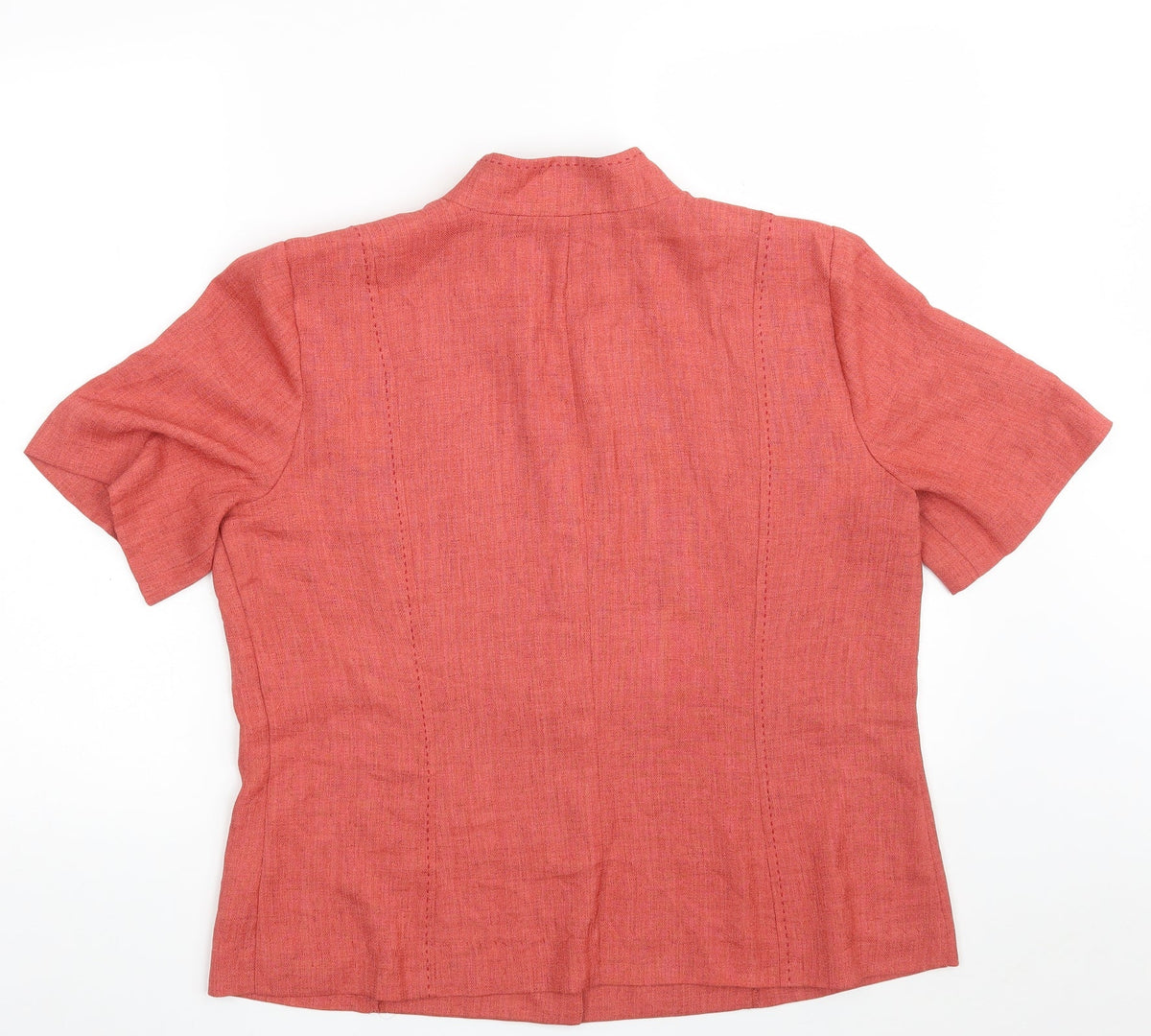 Roman Womens Orange   Jacket  Size 16  Button
