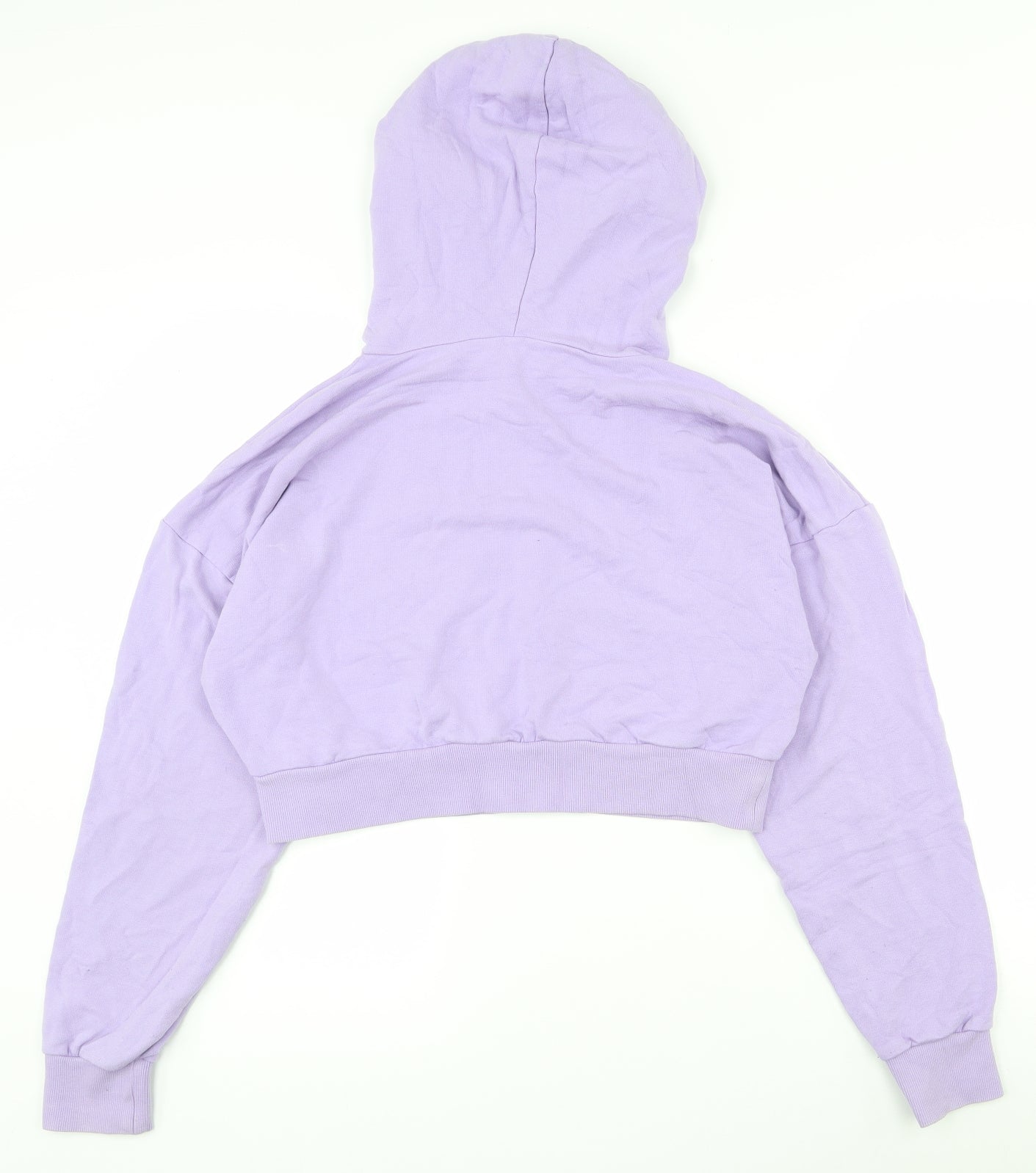 ASOS Womens Purple  Viscose Pullover Hoodie Size 12  Pullover