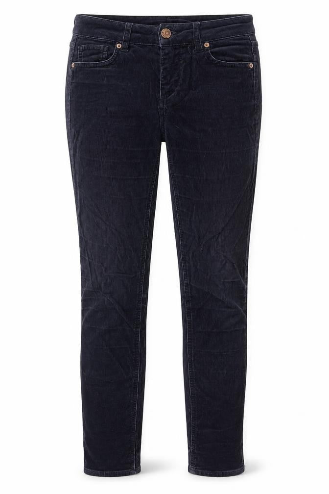 H&M Womens Blue  Cotton Skinny Jeans Size 6 L30.5 in Regular Zip