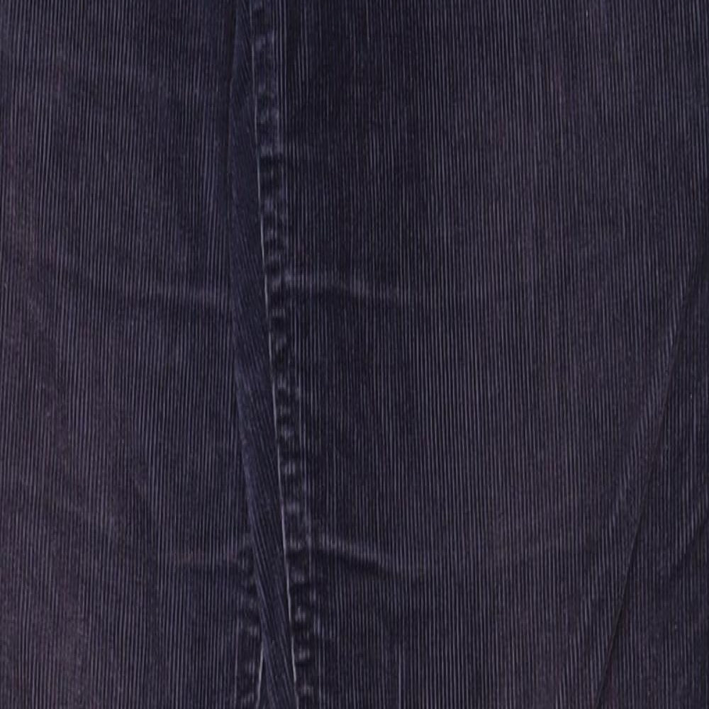 H&M Womens Blue  Cotton Skinny Jeans Size 6 L30.5 in Regular Zip