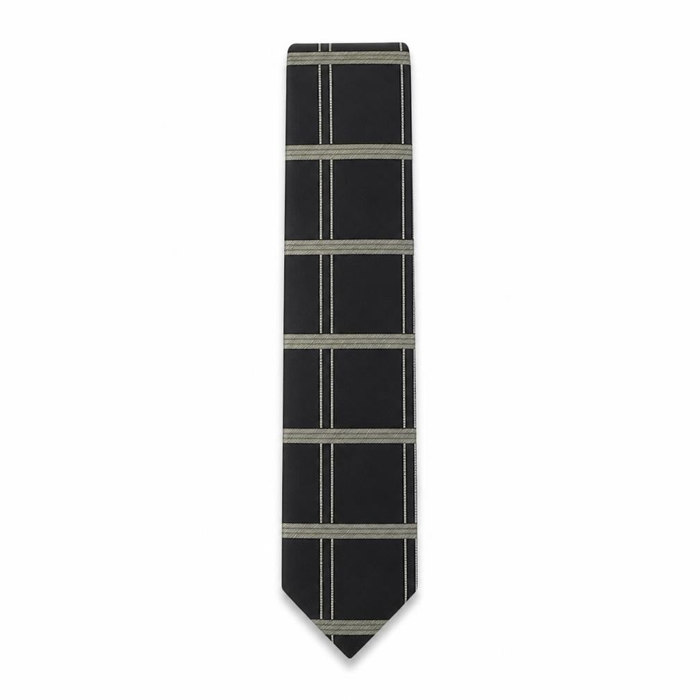 Next Mens Multicoloured Plaids & Checks Polyester Pointed Tie One Size