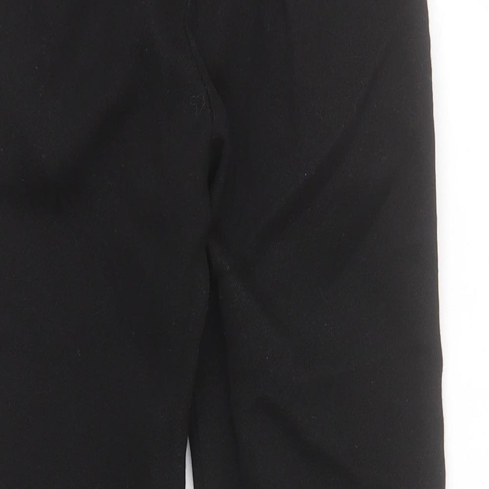 F&F Boys Black  Polyester Dress Pants Trousers Size 3-4 Years  Regular Pullover - School