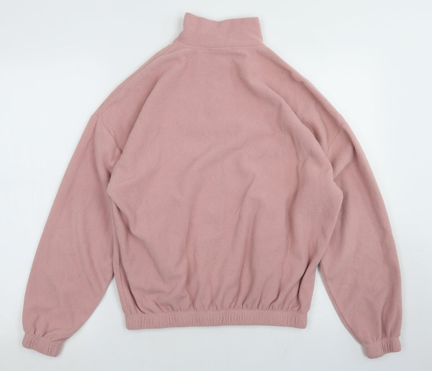New Look Womens Pink  Polyester Pullover Sweatshirt Size S