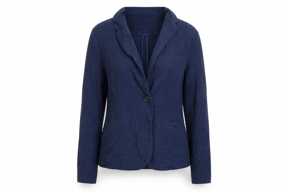 New Look Womens Blue   Jacket  Size 12  Button
