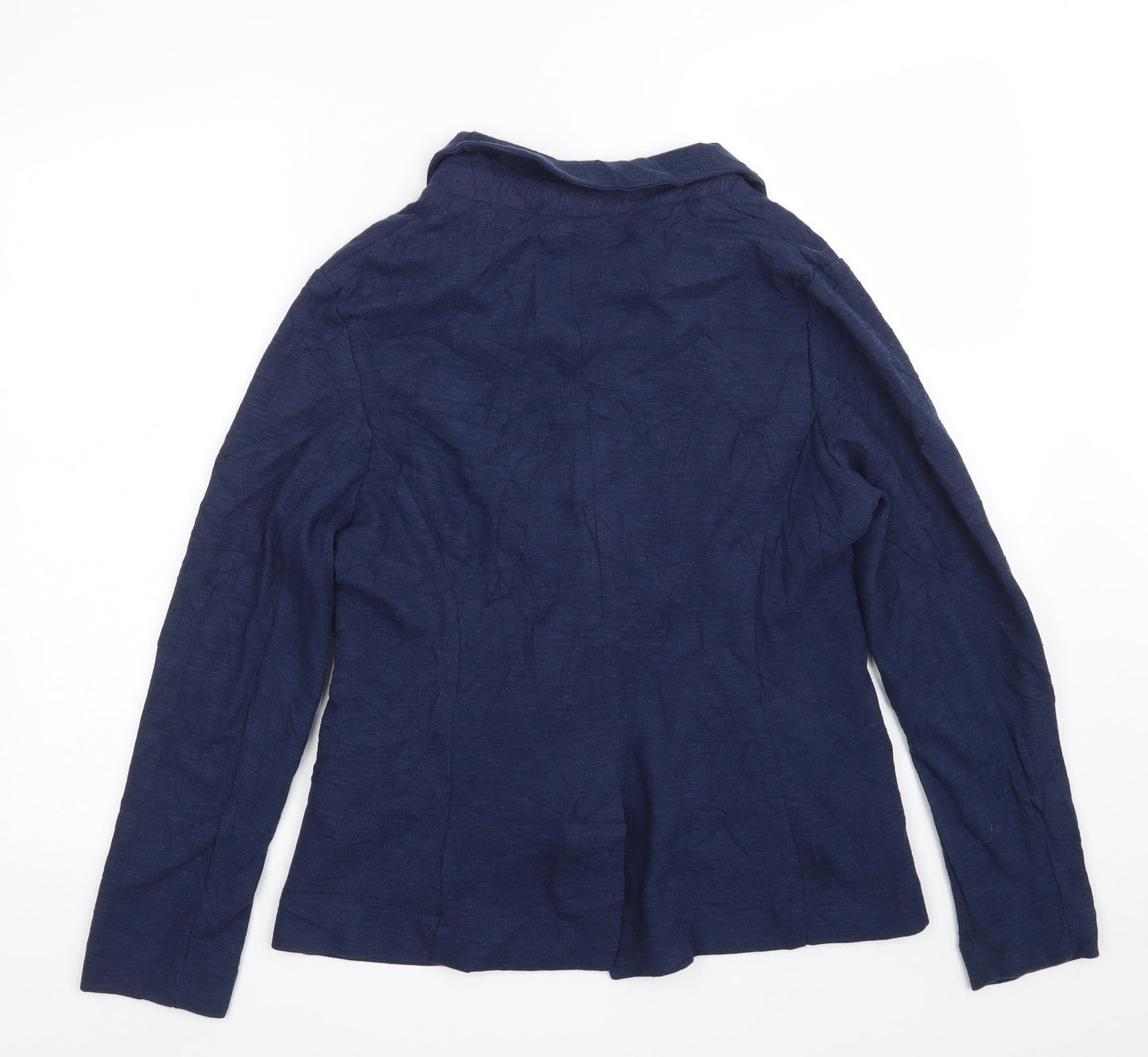 New Look Womens Blue   Jacket  Size 12  Button