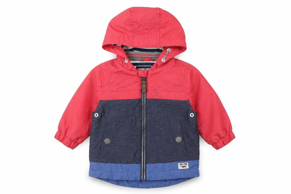 Next Boys Red   Jacket  Size 6-9 Months   Zip