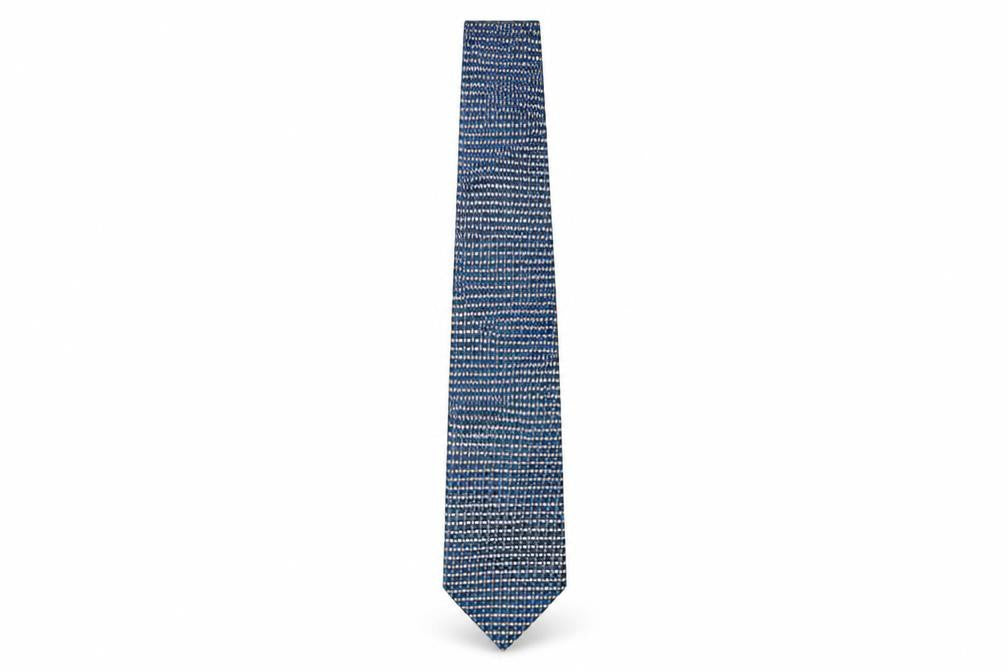 Havana  Mens Multicoloured Plaids & Checks Polyester Pointed Tie One Size