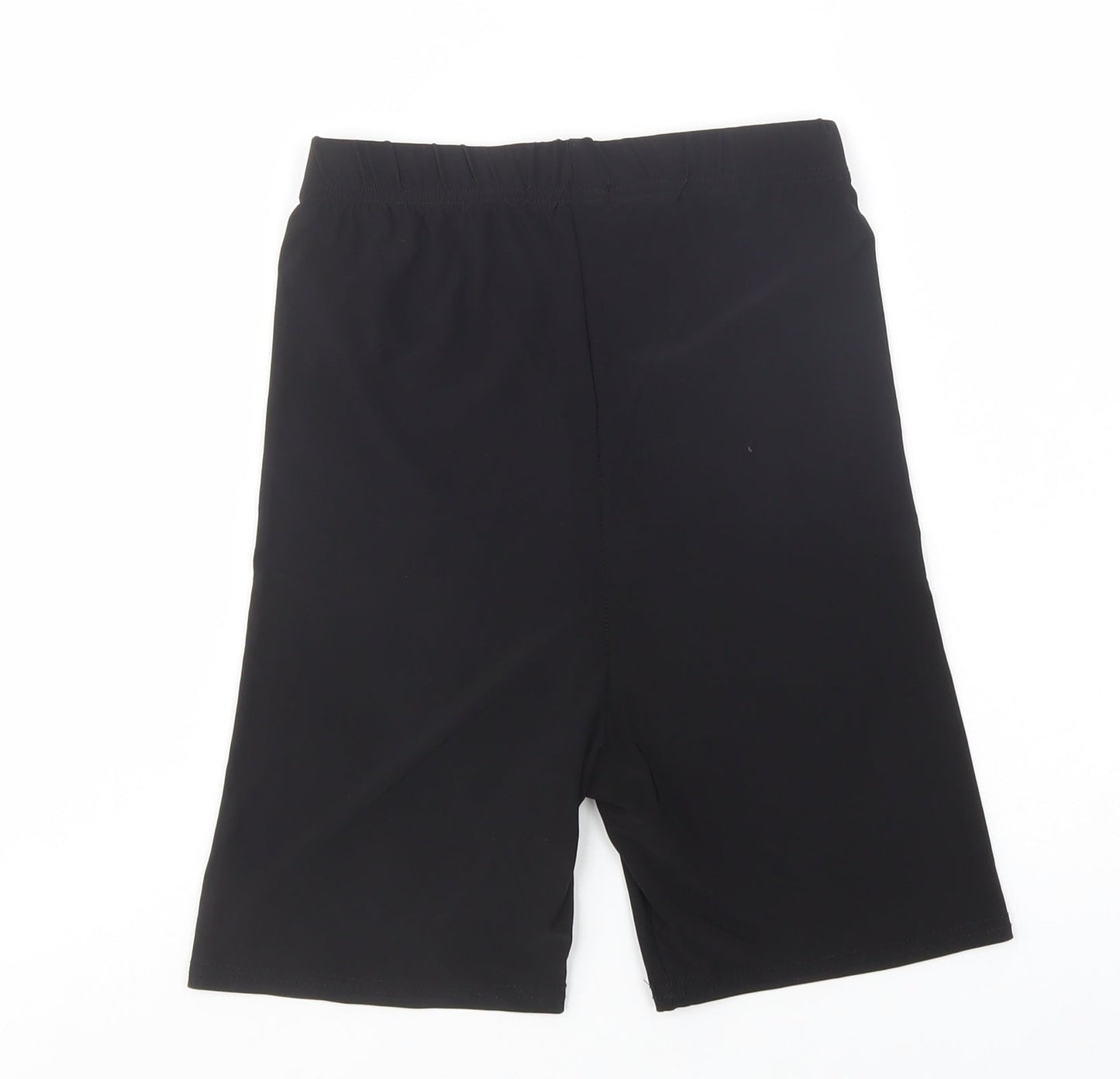 Nasty Gal Womens Black  Polyester Compression Shorts Size 6 L6 in Regular