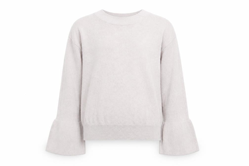 River Island Girls Pink Crew Neck  Viscose Pullover Jumper Size 9-10 Years  Pullover