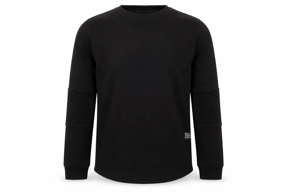 Primark Boys Black  Cotton Pullover Sweatshirt Size 10-11 Years  Pullover