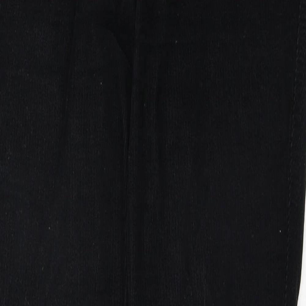 Authentic Womens Black  Cotton Jegging Trousers Size 10 L29 in Regular